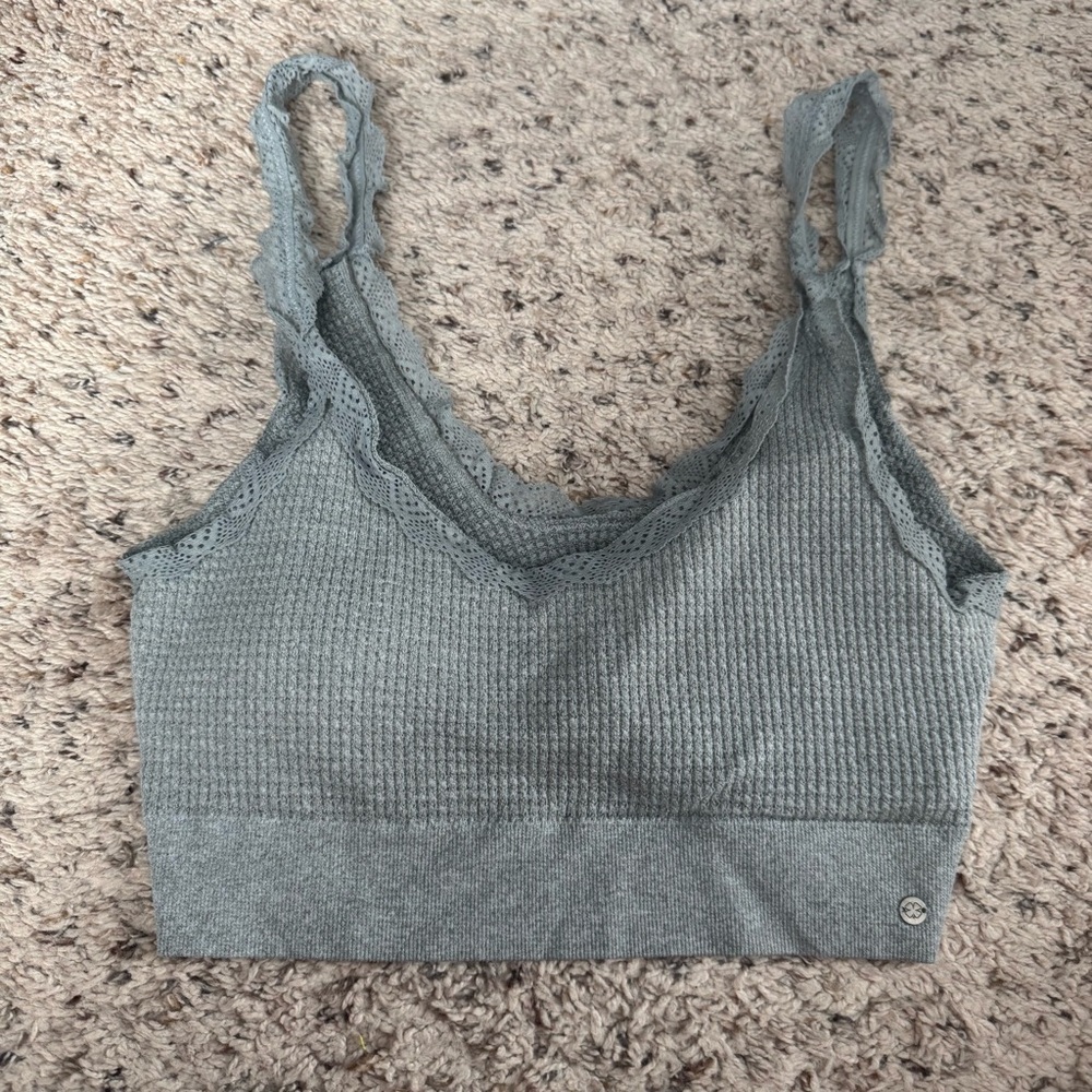 Gray Lucky Brand Bralette